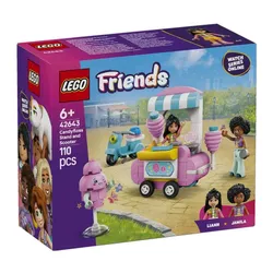 LEGO Friends 42643 Stoisko z watą cukrową i skuter