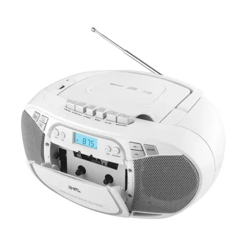 Radiomagnetofon JVC RC-E451W Bluetooth Biały