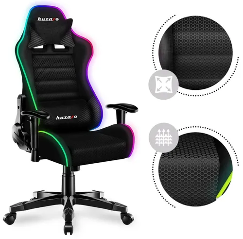 Fotel HUZARO Ranger 6.0 RGB Czarny