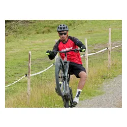 Kask rowerowy AUTHOR Creek Pomarańczowy MTB (rozmiar M)