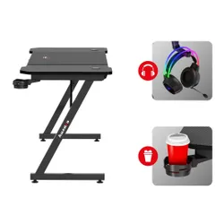 Biurko gamingowe HUZARO Hero 3.3 Czarny