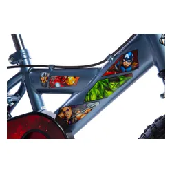 Rower dziecięcy HUFFY Marvel Avengers 12 cali dla chłopca Szary