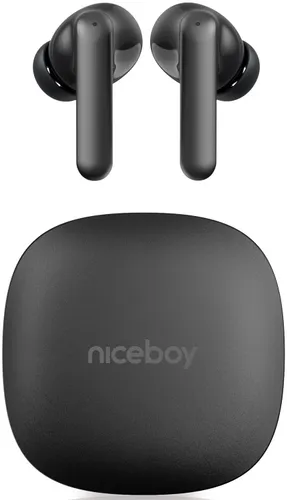 Słuchawki dokanałowe NICEBOY Pins 4 Pro ANC Czarny
