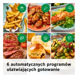 Air Fryer Frytkownica beztłuszczowa BOSCH MAF24AB0 4l 6 automatycznych programów