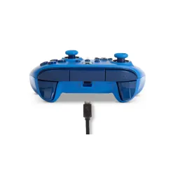 Pad PowerA Enhanced Blue do Xbox Series X/S, Xbox One, PC Przewodowy