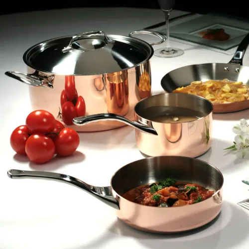 DE BUYER Inocuivre Tradition Standard 24 cm miedziana - patelnia miedziana