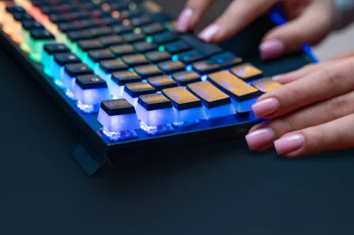 Klawiatura MAD DOG GK910K Gateron Red Czarny