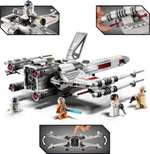 Конструктор Lego Star Wars истребитель X-Wing Люка Скайуокера (75301)