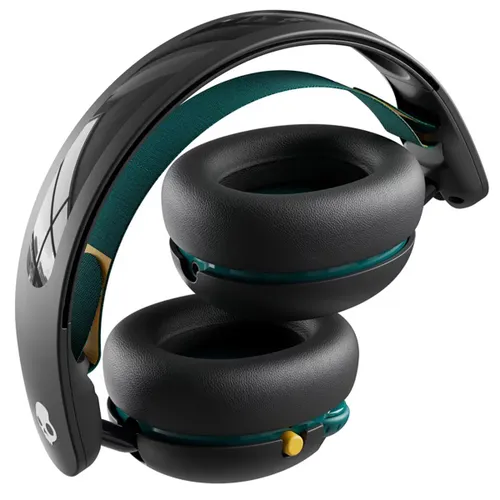 Słuchawki nauszne SKULLCANDY Grom Wireless Czarno-zielony