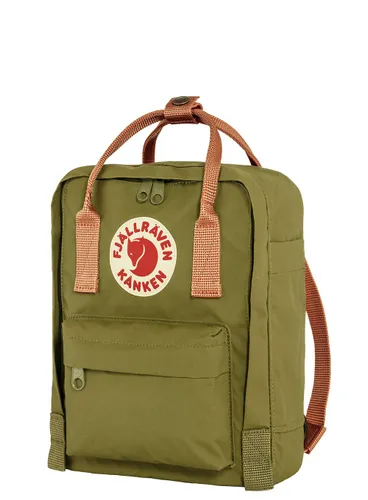 Fjallraven Kanken Mini foliage yeşil / şeftali kum sırt çantası