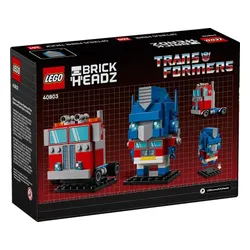 LEGO 40803 BrickHeadz Transformers Robot I pojazd Optimus Prime
