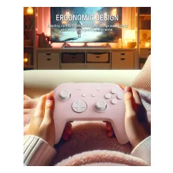 Adapter FUNLAB Firefly Pro Controller - Cat Paw do Nintendo Switch / Switch 2 Bezprzewodowy