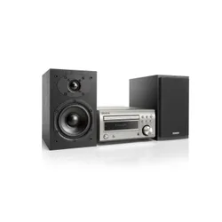 Wieża Denon D-M41DAB / RCD-M41DAB + SC-M41 60W Bluetooth Radio FM Srebrny / Czarny