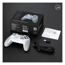 Pad EasySMX X20 do Nintendo Switch, PC Bezprzewodowy Biały