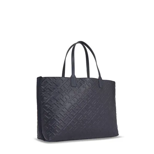 Сумка Tommy Hilfiger Iconic Tommy Tote Mono AW0AW15572 Space Blue DW6