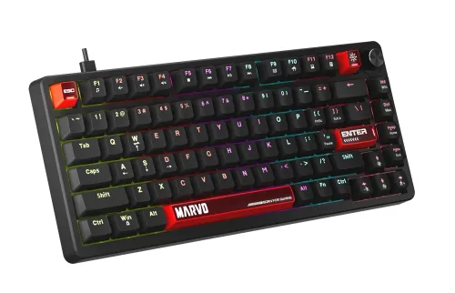 Klawiatura mechaniczna Marvo Arma 82 Czarny
