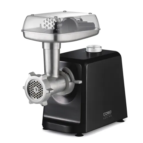Maszynka do mięsa Caso Germany FW2500 2500W 3 sitka Nasadka do formowania ciastek Czarny