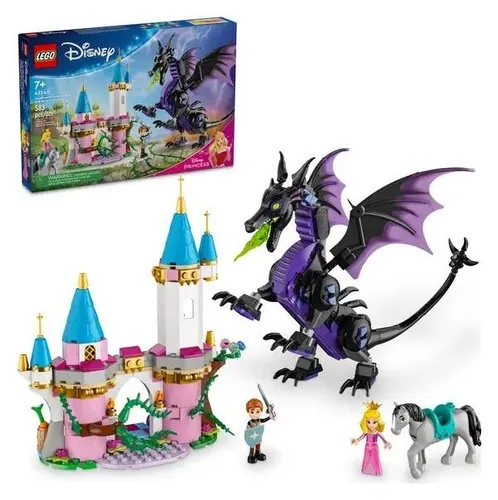 Конструктор LEGO Disney 43240 дьявол как дракон