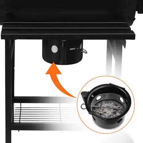 Grill węglowy VELACO VL19 Czarny