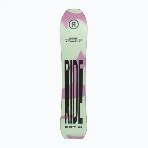 Deska snowboardowa damska RIDE Psychocandy white/black/green