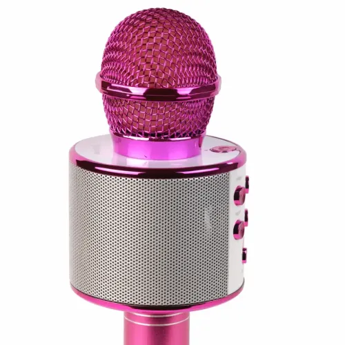 Mikrofon z głośnikiem Bluetooth Denver KMS-20PMK2 5W Różowy