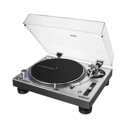 Gramofon Audio-Technica AT-LP140XP Manualny Napęd bezpośredni Przedwzmacniacz Srebrny