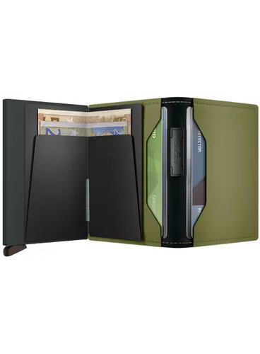 Portfel kieszonkowy RFID Secrid Bandwallet Matte - leaf / khaki