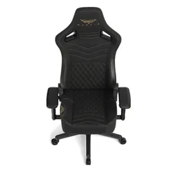 Fotel GAMVIS Elite 2.0 Pro XL Tkanina Czarny (złote elementy)