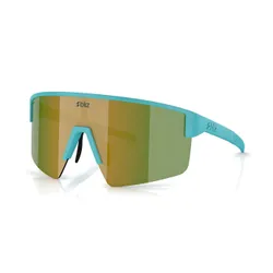 Okulary przeciwsłoneczne Bliz P004 Small matte turquoise/green blue/green revo
