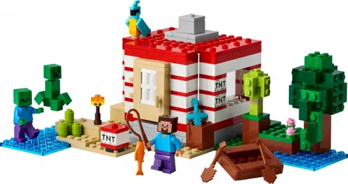 LEGO Klocki Minecraft 21275 Dom TNT w dżungli