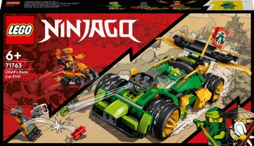 LEGO 71763 NINJAGO Samochód wyścigowy Lloyda EVO