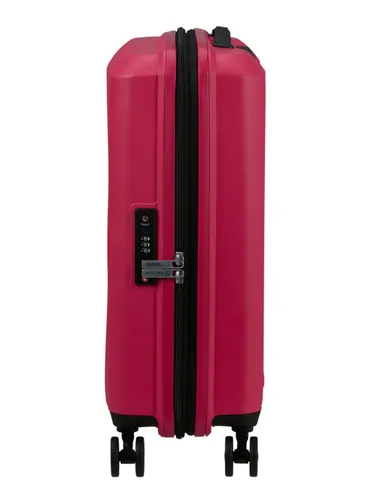 Walizka mała poszerzana American Tourister AeroStep - pink flash