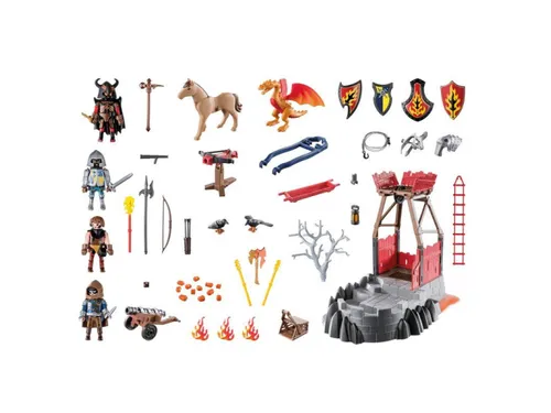 PLAYMOBIL 70390 Burnham Savaşçıları Madeni