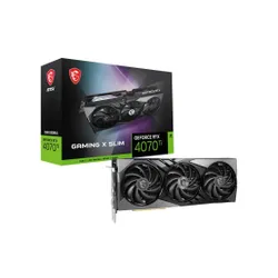 Karta graficzna MSI GeForce RTX 4070 Ti GAMING X SLIM 12GB GDDR6X 192bit DLSS