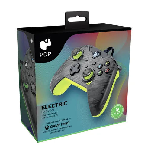 PDP Electric Carbon Pad для Xbox-проводной