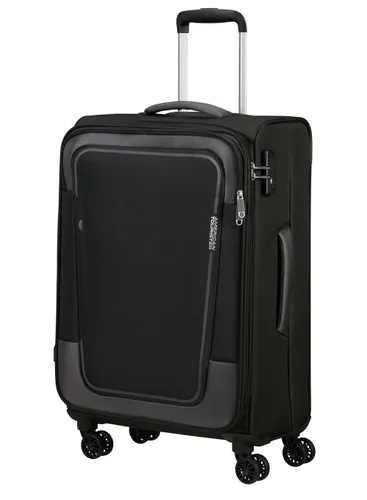 American Tourister Pulsonic Orta Bavul-asphalt black