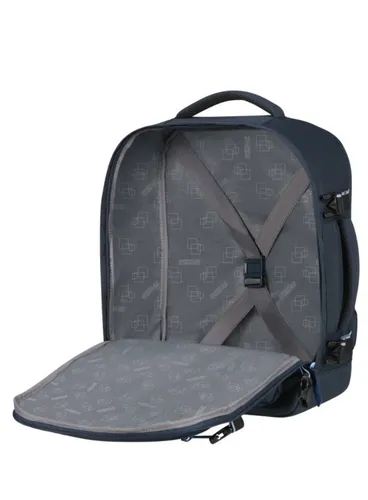 Рюкзак American Tourister Take2Cabin S/M Sport, темно-синий