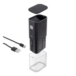 Młynek Elektryczny do Mielenia Kawy Ziarnistej Bezprzewodowy z Kablem USB