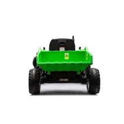 Traktor Na Akumulator Dla Dziecka Hc-306 24V 2X95W Przyczepa Eva LED Pilot