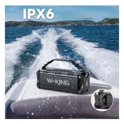 Głośnik mobilny W-KING D8 Czarny