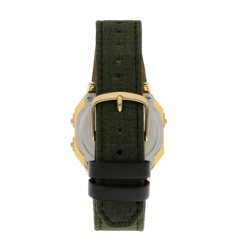 Casio Vintage A700WEGL-3aef Green / Gold Saati