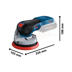 Bosch GEX 18V-125 Taşlama makinesi