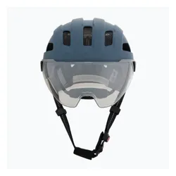 Kask rowerowy UVEX Stride Visor stone blue matt/lite mirror silver