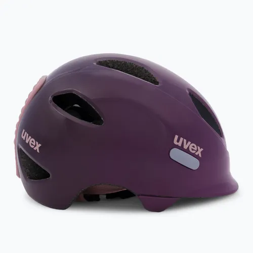 Kask rowerowy dziecięcy UVEX Oyo Jr plum/dust rose