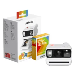 Aparat natychmiastowy POLAROID Go Gen 3 Biały + kolorowe wkłady (8 szt.)