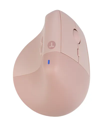 Myszka Reinston EMB07E bezprzewodowa ergonomiczna Różowy