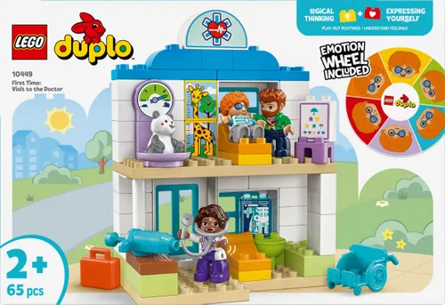 LEGO Duplo Town 10449 Pierwszy raz: Wizyta u lekarza