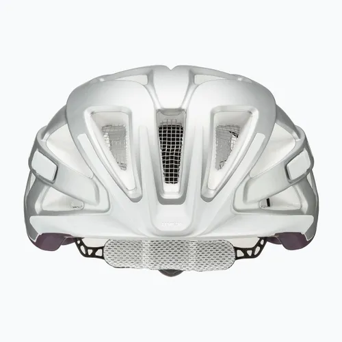 Kask rowerowy UVEX City Active silver/plum matt