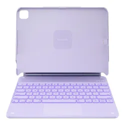 Etui na iPad Air 13 cali TYPECASE Edge+ Jasnofioletowy Klawiatura