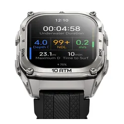 Smartwatch KOSPET Tank M4 Srebrny